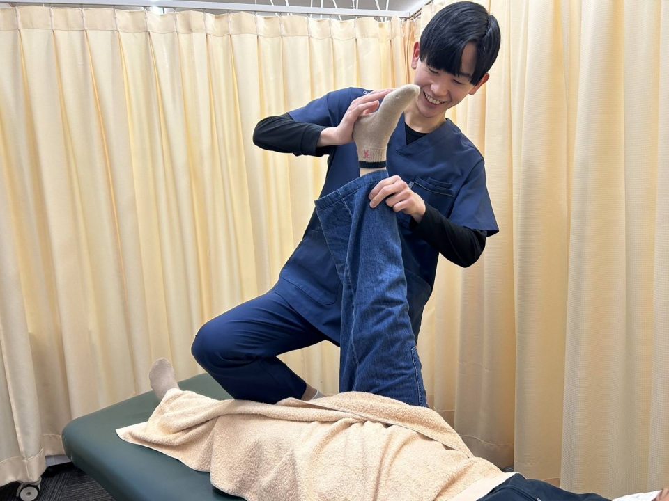 施術の写真