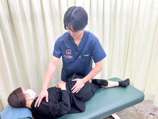施術の写真
